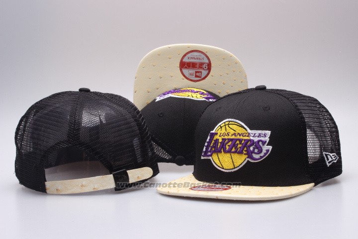 Cappellino Los Angeles Lakers Snapbacks Nero